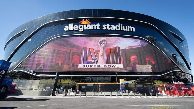 Allegiant Stadium, Las Vegas, the venue for Oasis in Las Vegas